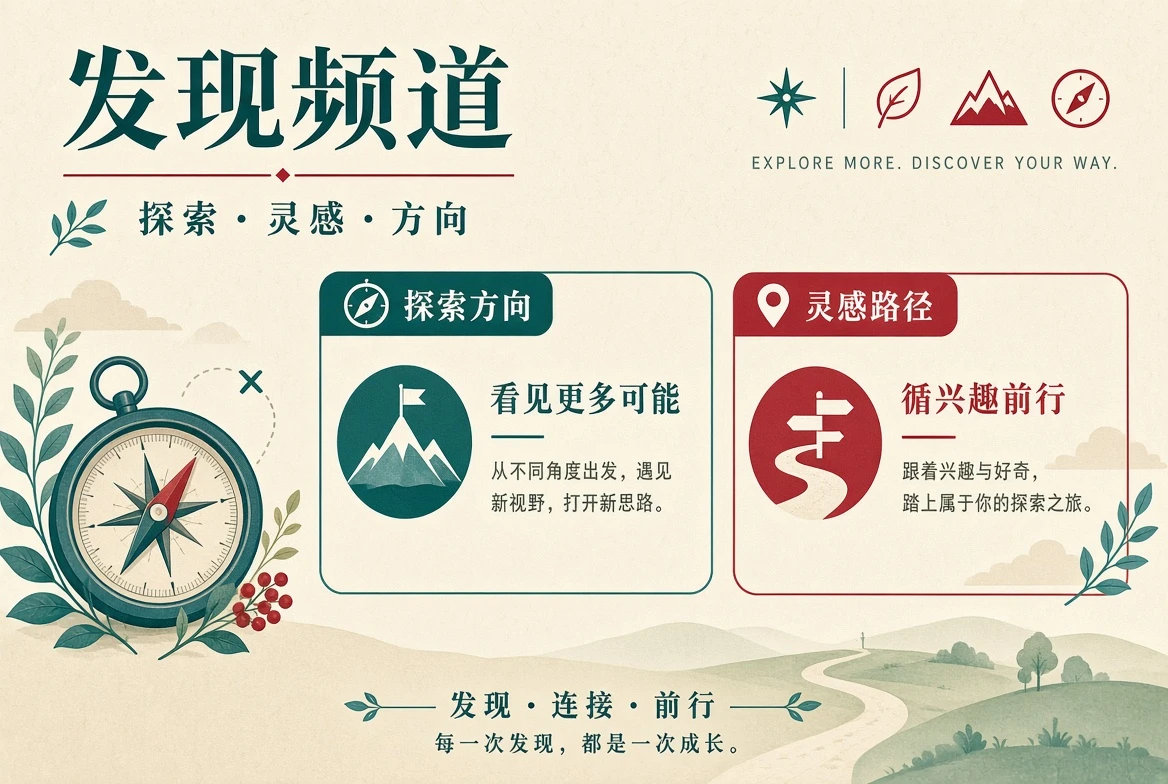 发现频道跨栏目阅读指引